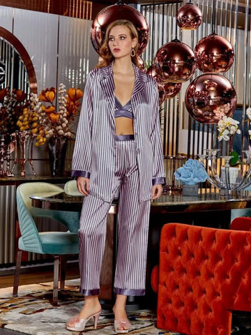ZJ4014 (Pajama 3pc set)